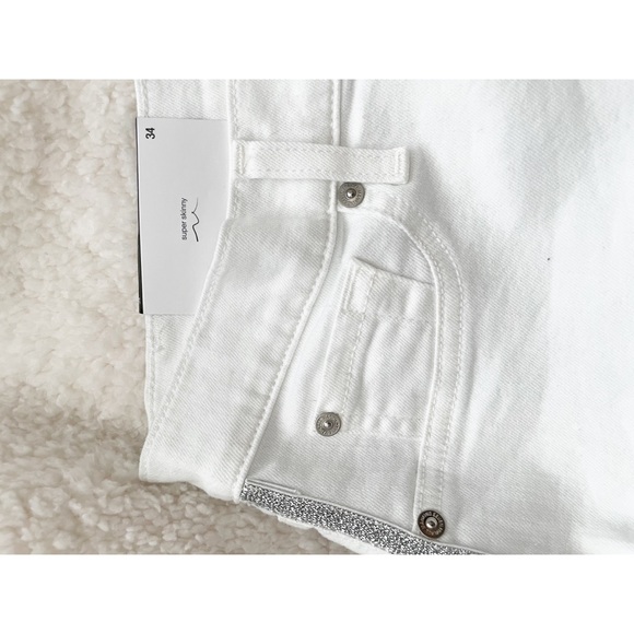 7 for All Mankind High Waist Ankle Skinny Jeans 34 - Picture 11 of 16